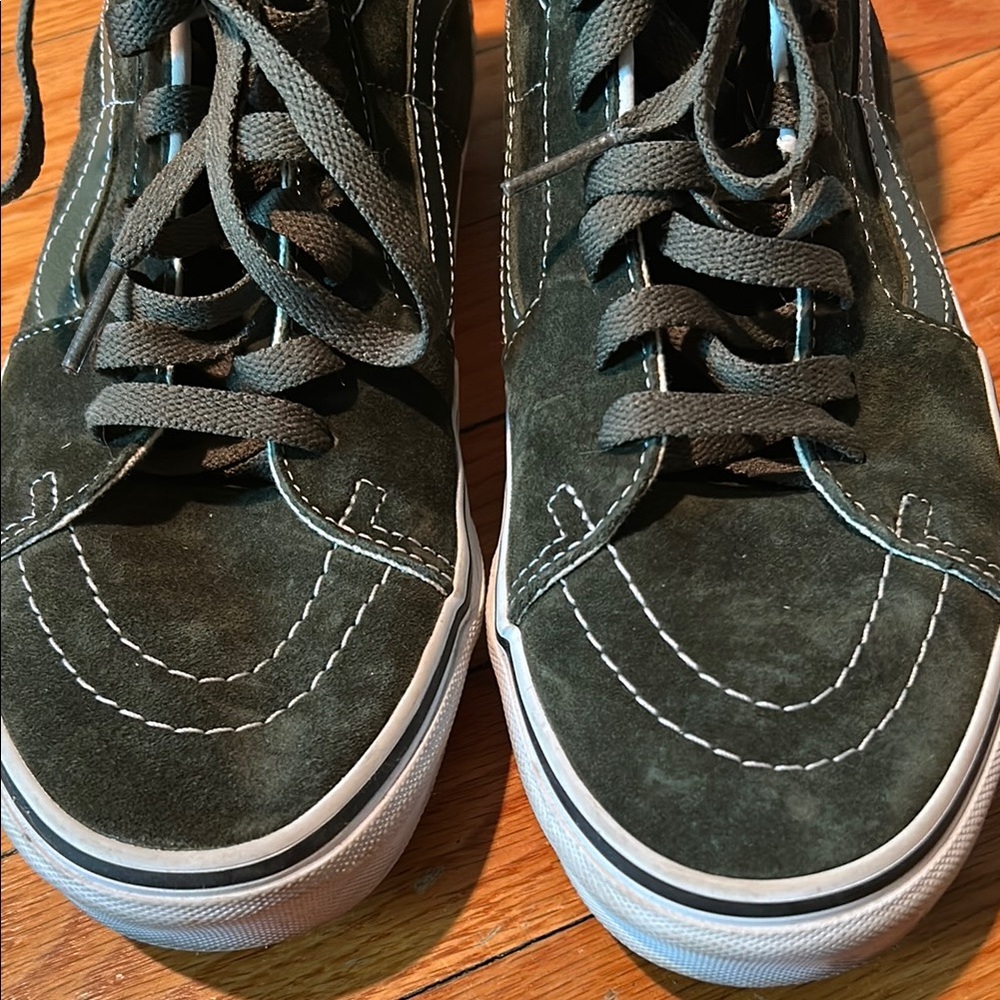 Vans Green High-Top Sneakers - Picture 6 of 8